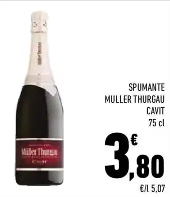 Conad Spumante muller thurgau cavit offerta