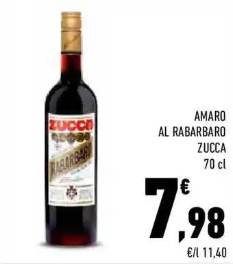 Conad Amaro al rabarbaro zucca offerta