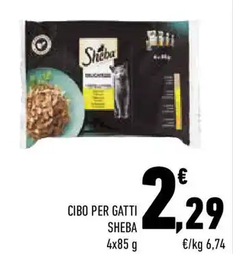 Conad Cibo per gatti sheba offerta