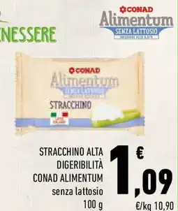 Conad Stracchino alta digeribilità conad alimentum senza lattosio offerta