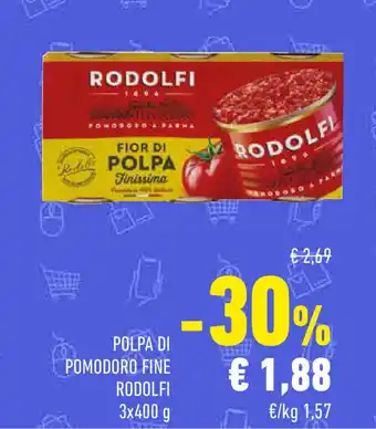 Conad Polpa di pomodoro fine rodolfi offerta