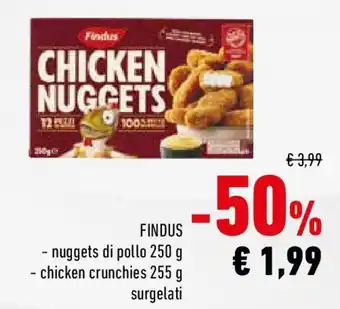 Conad Findus - nuggets di pollo offerta