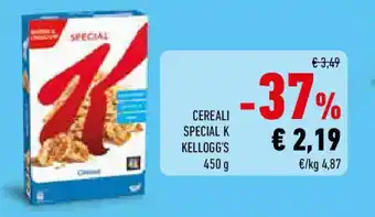 Conad Cereali special k kellogg's offerta