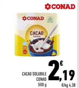 Conad Cacao solubile conad offerta