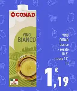 Conad Vino bianco offerta