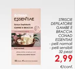 Conad Striscie depilatorie gambe e braccia conad offerta