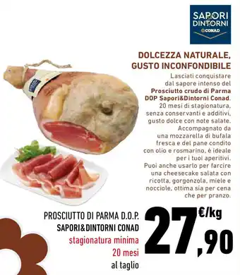 Conad Prosciutto di parma d.o.p. sapori&dintorni conad offerta