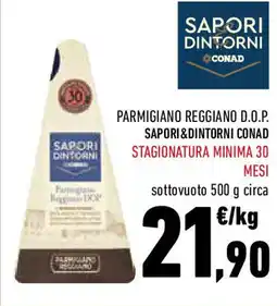 Conad Parmigiano reggiano d.o.p. sapori&dintorni conad offerta