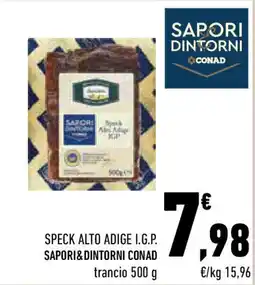 Conad Speck alto adige i.g.p. sapori dintorni offerta