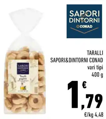 Conad Taralli sapori&dintorni conad offerta