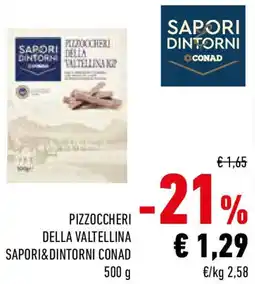 Conad Pizzoccheri della valtellina sapori&dintorni conad offerta