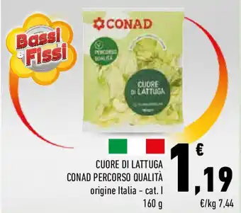 Conad Cuore di lattuga conad percorso qualità origine italia - cat. i offerta