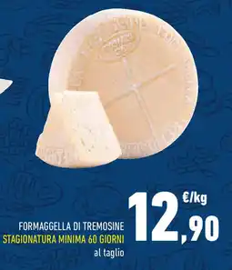 Conad Formaggella di tremosine stagionatura minima 60 giorni offerta