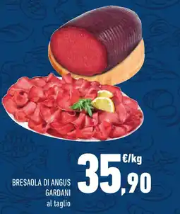 Conad Bresaola di angus gardani al taglio offerta