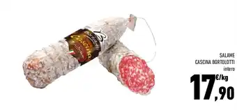 Conad Salame cascina bortolotti intero offerta