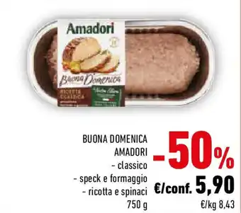 Conad Buona domenica amadori offerta