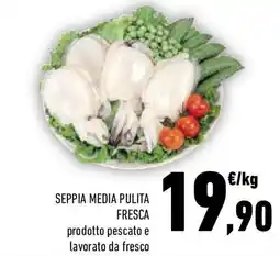 Conad Seppia media pulita fresca offerta