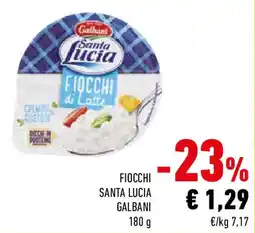 Conad Fiocchi santa lucia galbani offerta