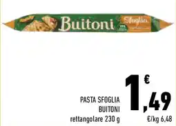 Conad Pasta sfoglia buitoni rettangolare offerta