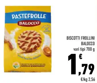 Conad Biscotti frollini balocco offerta