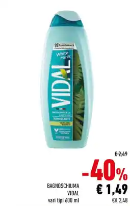 Conad BAGNOSCHIUMA VIDAL offerta