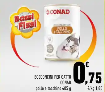 Conad Bocconcini per gatto conad offerta