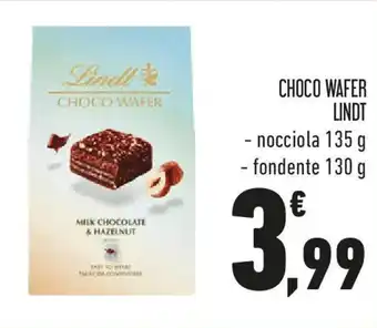 Conad Choco wafer lindt offerta