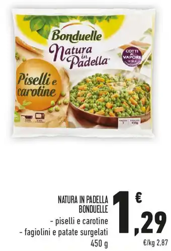 Conad Natura in padella bonduelle offerta