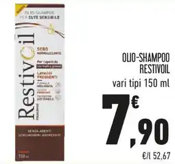 Conad Olio-shampoo restivoil offerta