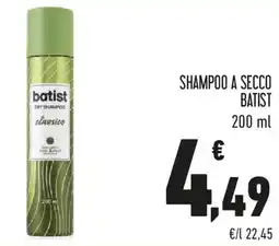 Conad Shampoo a secco batist offerta