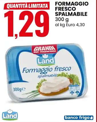 Eurospin Formaggio fresco spalmabile offerta