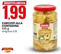 Eurospin Carciofi alla contadina offerta