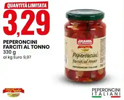 Eurospin Peperoncini farciti al tonno offerta