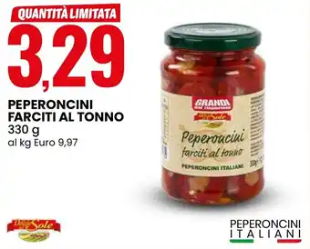 Eurospin Peperoncini farciti al tonno offerta