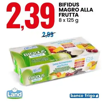 Eurospin Bifidus magro alla frutta offerta