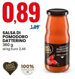 Eurospin Salsa di pomodoro datterino offerta