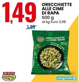 Eurospin Orecchiette alle cime di rapa offerta