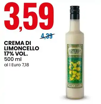 Eurospin Crema di limoncello 17% vol. offerta