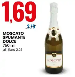 Eurospin Moscato spumante dolce offerta