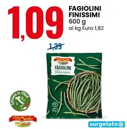 Eurospin Fagiolini finissimi offerta