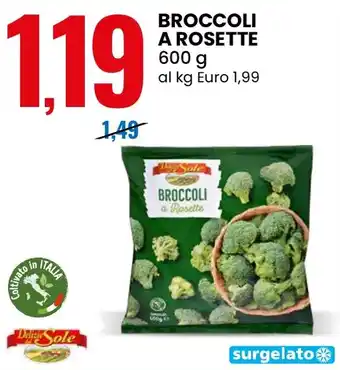 Eurospin Broccoli a rosette offerta