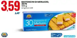 Eurospin Bastoncini di merluzzo, 30 pz offerta