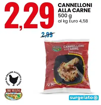 Eurospin Cannelloni alla carne offerta