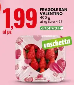 Eurospin Fragole san valentino offerta