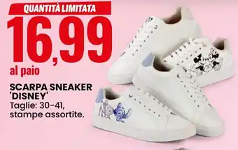 Eurospin Scarpa sneaker 'disney' offerta