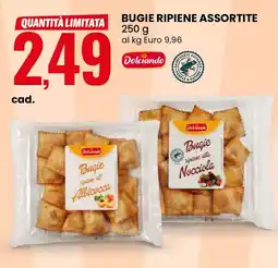 Eurospin Bugie ripiene assortite offerta