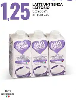 Eurospin Latte uht senza lattosio offerta