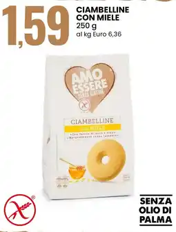 Eurospin Ciambelline con miele offerta