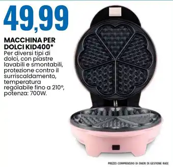 Eurospin Macchina per dolci kid400 offerta