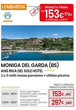 Eurospin Moniga del garda (bs) ahg riva del sole hotel offerta